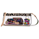 CONSUELA MONA BROWN CLEAR TOOL BAG