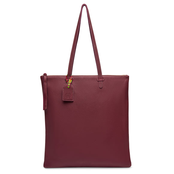 CONSUELA PLUM SHOPPER TOTE