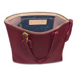 CONSUELA PLUM SHOPPER TOTE
