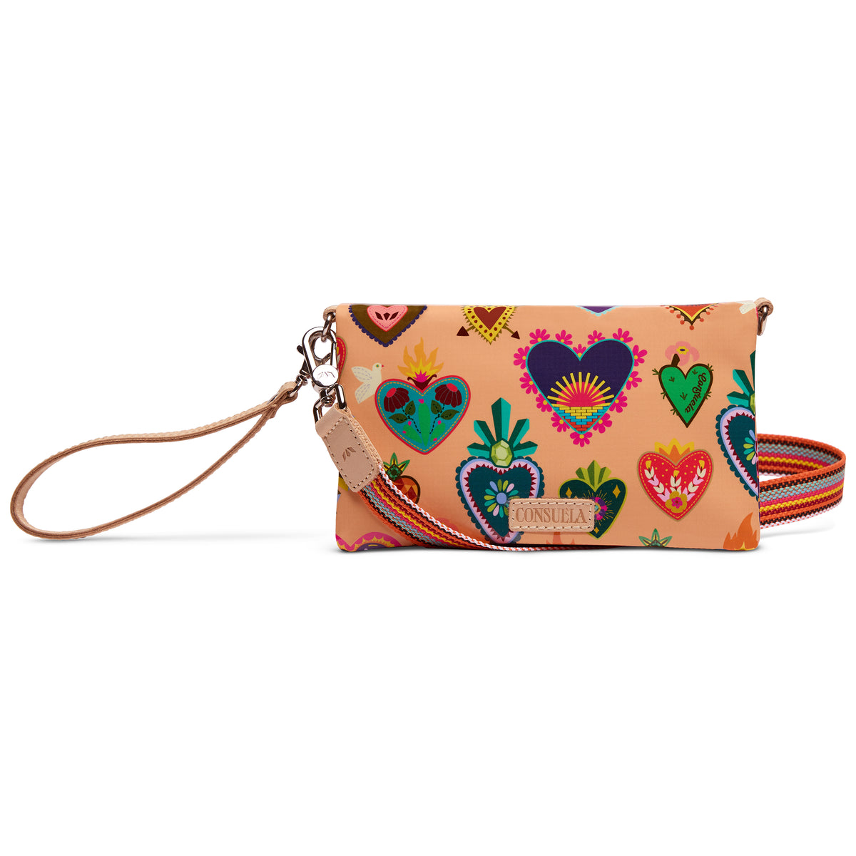 CONSUELA PEACH UPTOWN CROSSBODY BAG