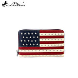 Montana West American Pride Wallet - Navy