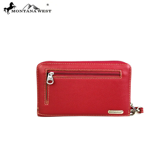 Montana West American Pride Wallet - Red