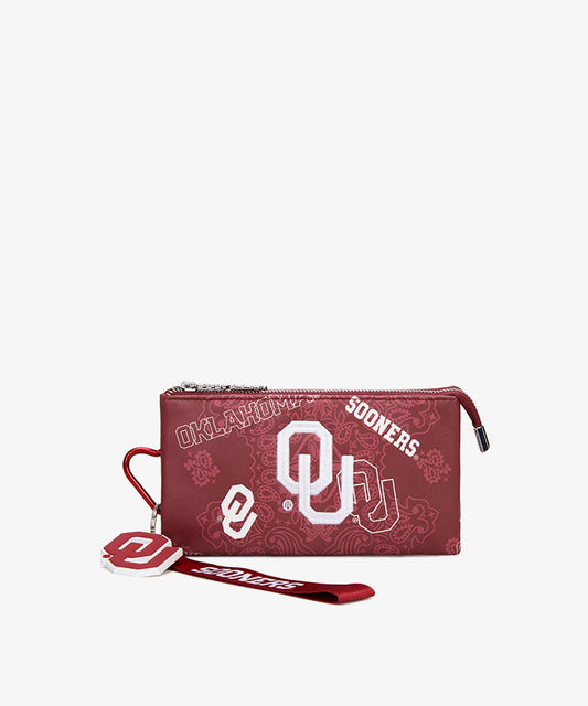MONTANA WEST OKLAHOMA SOONERS WRISTLET WALLET