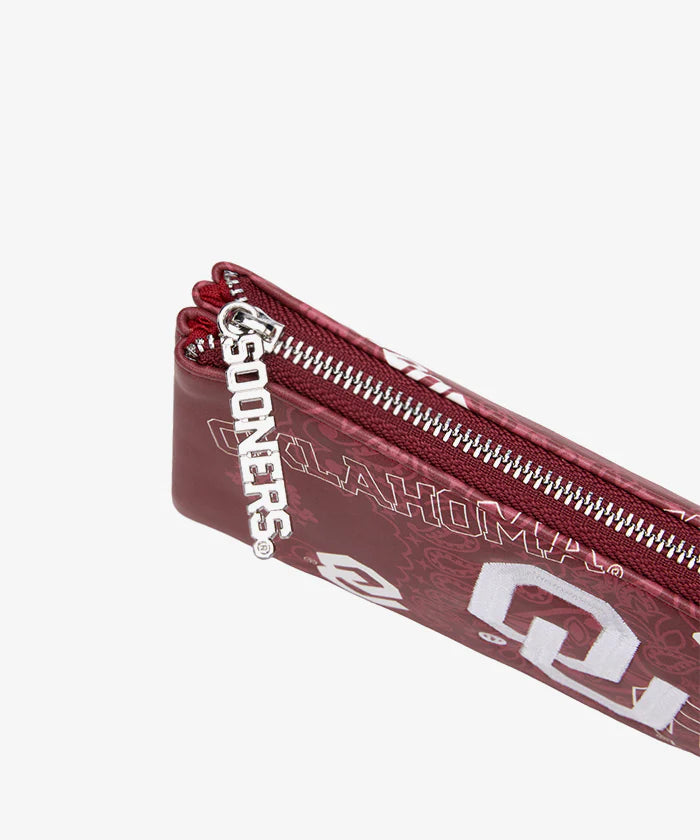 MONTANA WEST OKLAHOMA SOONERS WRISTLET WALLET