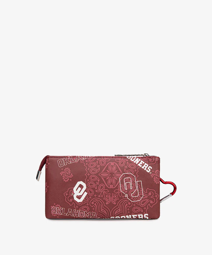MONTANA WEST OKLAHOMA SOONERS WRISTLET WALLET