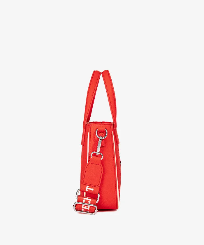 MONTANA WEST TEXAS TECH RED RAIDERS TOTE BAG WITH COIN POUCH - RED