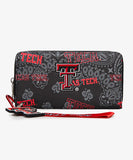 MONTANA WEST TEXAS TECH RED RAIDERS WALLET - BLACK