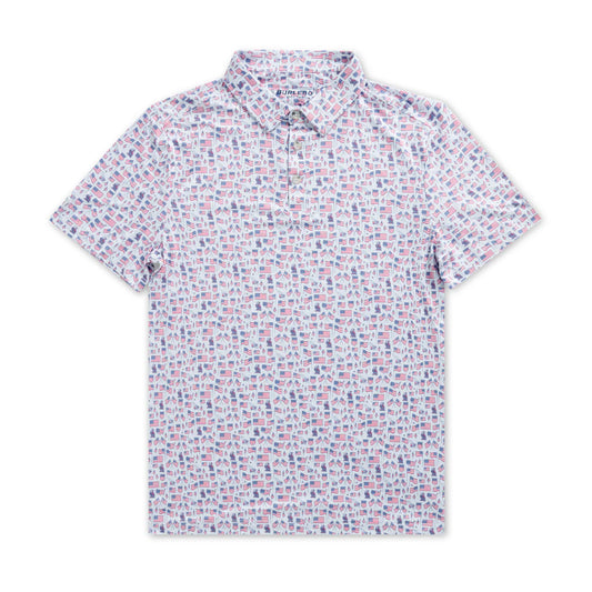 Burlebo Performance Polo - Old Glory