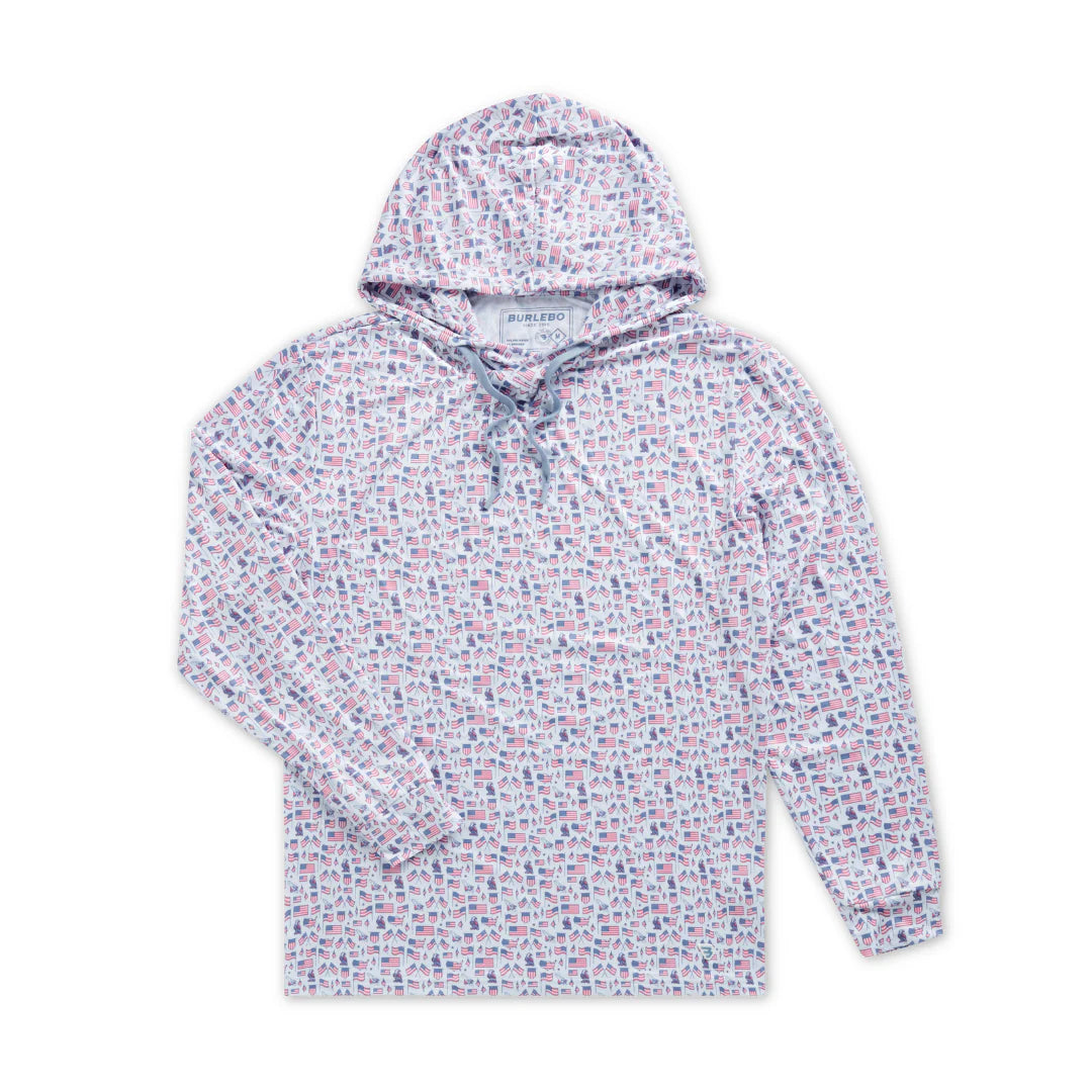 Burlebo Performance Hoodie - Old Glory