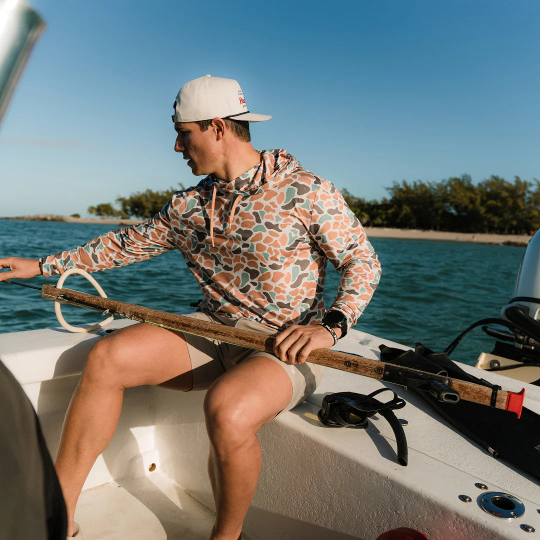 Burlebo Performance Hoodie - BAYSIDE CAMO