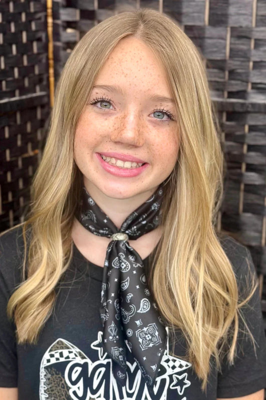 MINI BANDANA BABE MUSTARD WILD RAG