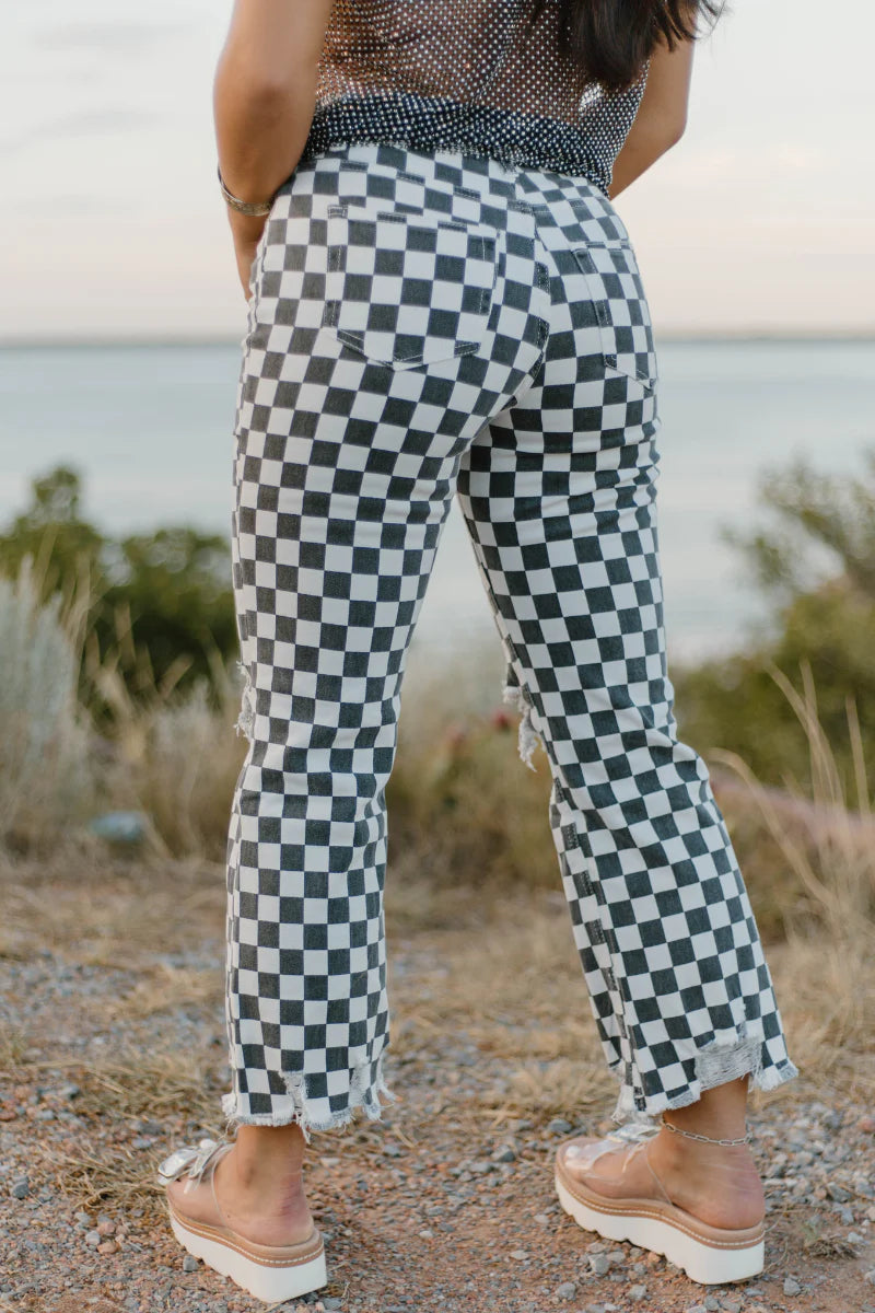 ROUND THE TRACK JEANS