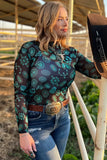 FOREVER IN TURQUOISE TOP