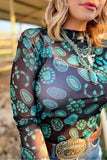 FOREVER IN TURQUOISE TOP