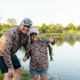 Burlebo Youth Performance Hoodie - Gauge Camo