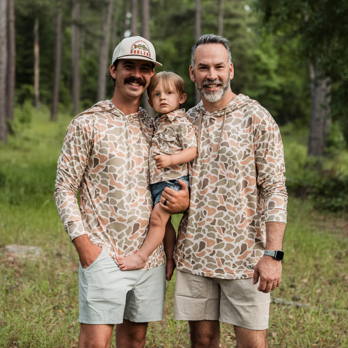 Burlebo Youth - Performance Western Shirt - Venado Camo