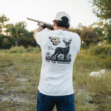 Burlebo Short Sleeve Tee - For The Outdoors - Oatmeal