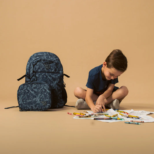 BURLEBO BACKPACK DIGI CAMO - NAVY