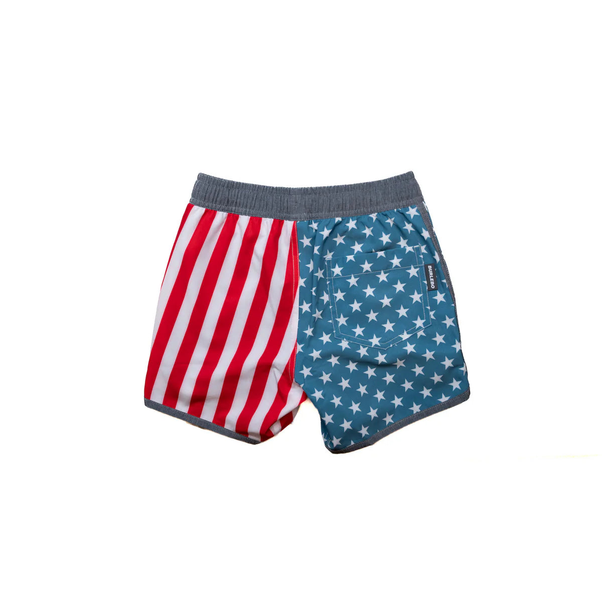 Burlebo Youth Swim Trunk - Throwback USA
