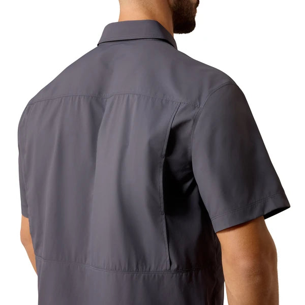 ARIAT MENS VENTTEK OUTBOUND SHORT SLEEVE SHIRT - CHARCOAL