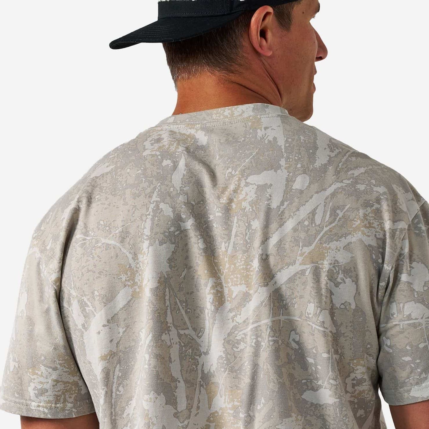 BURLEBO VINTAGE WASHED TEE - DRIFTER CAMO