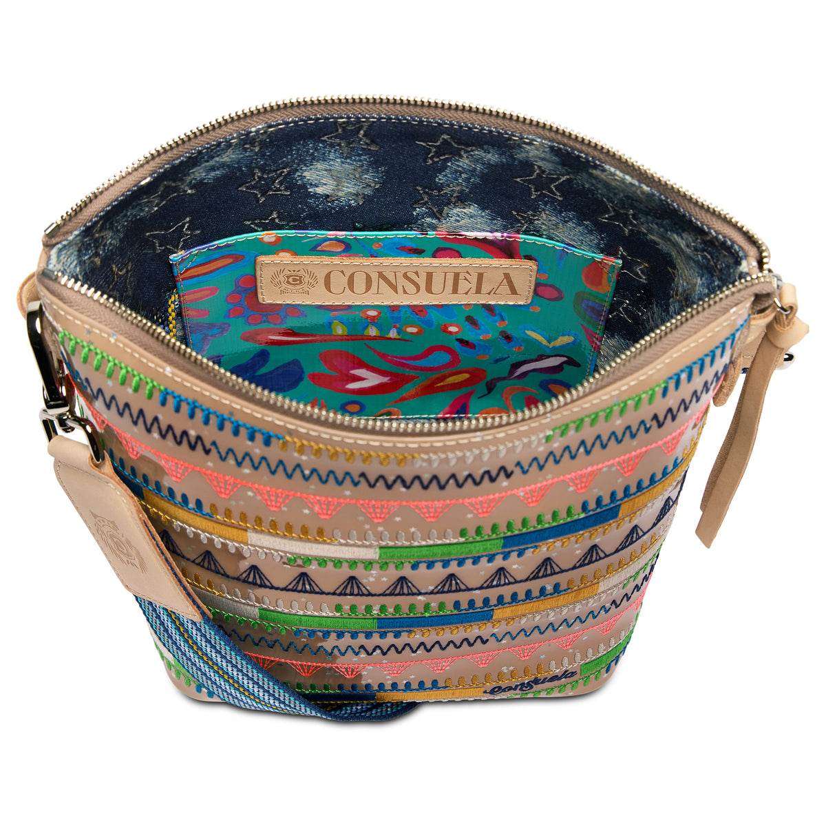 CONSUELA BLAIRE WEDGE TOTE CROSSBODY