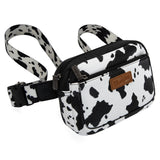 Wrangler Cow Print Belt-Bag - Black