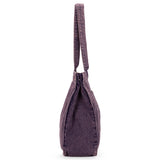 Wrangler Stitch Denim Tote Bag - Purple