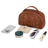 Wrangler Embroidered Multi Purpose/Travel Pouch - Brown
