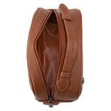 Wrangler Embroidered Multi Purpose/Travel Pouch - Brown