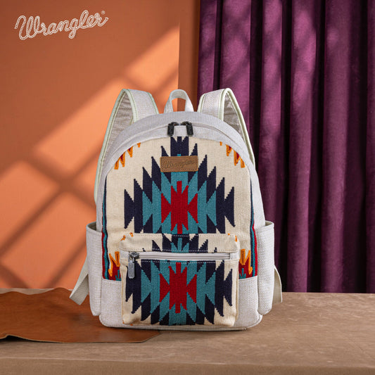 Wrangler Southwestern Knitted Backpack - Cream