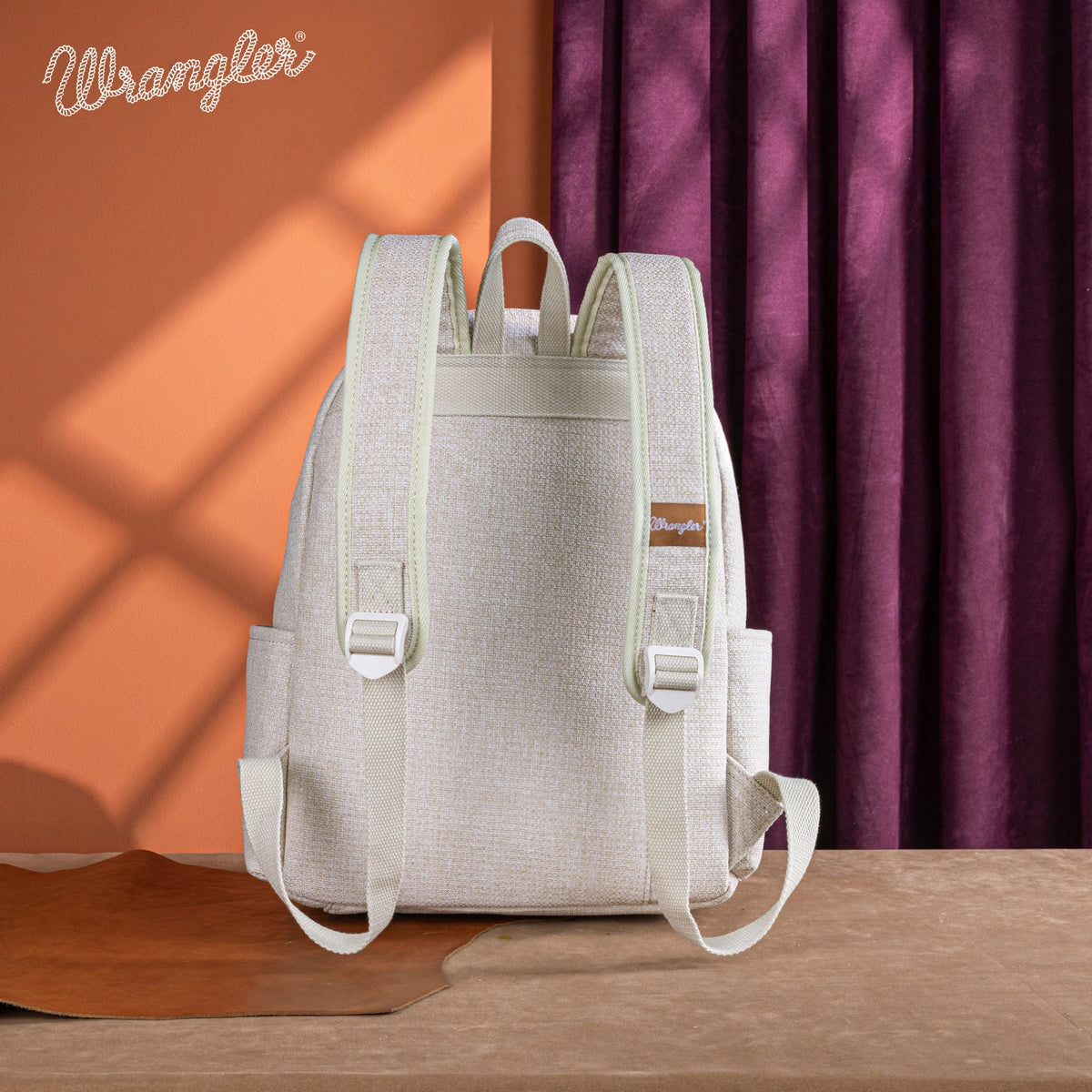 Wrangler Southwestern Knitted Backpack - Cream