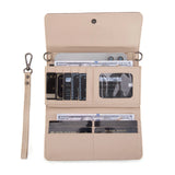 Wrangler Southwestern Print Wallet/Wristlet/Crossbody - Beige