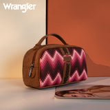 Wrangler Southwestern Pattern Print Multi Purpose/Travel Pouch - Dark Pink