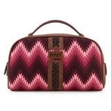 Wrangler Southwestern Pattern Print Multi Purpose/Travel Pouch - Dark Pink