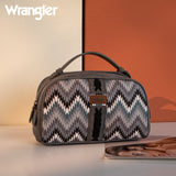 Wrangler Southwestern Pattern Print Multi Purpose/Travel Pouch - Grey