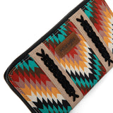 Wrangler Southwestern Art Print Wallet - Black