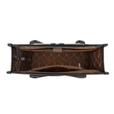 Wrangler Tooled Aztec Pattern Print Concealed Carry Large Tote - Black