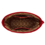 Wrangler Cow Print Tote - RED