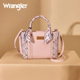 WRANGLER BANDANA PAISLEY PRINT TOTE/CROSSBODY - PINK