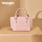 WRANGLER BANDANA PAISLEY PRINT TOTE/CROSSBODY - PINK