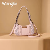 WRANGLER PAISLEY PRINT SHOULDER CROSSBODY BAG - PINK