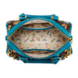 Wrangler Western Print Cowgirl Boston Bag - Coffee