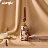 Wrangler Western Print Cowgirl Shoulder Bag - Tan