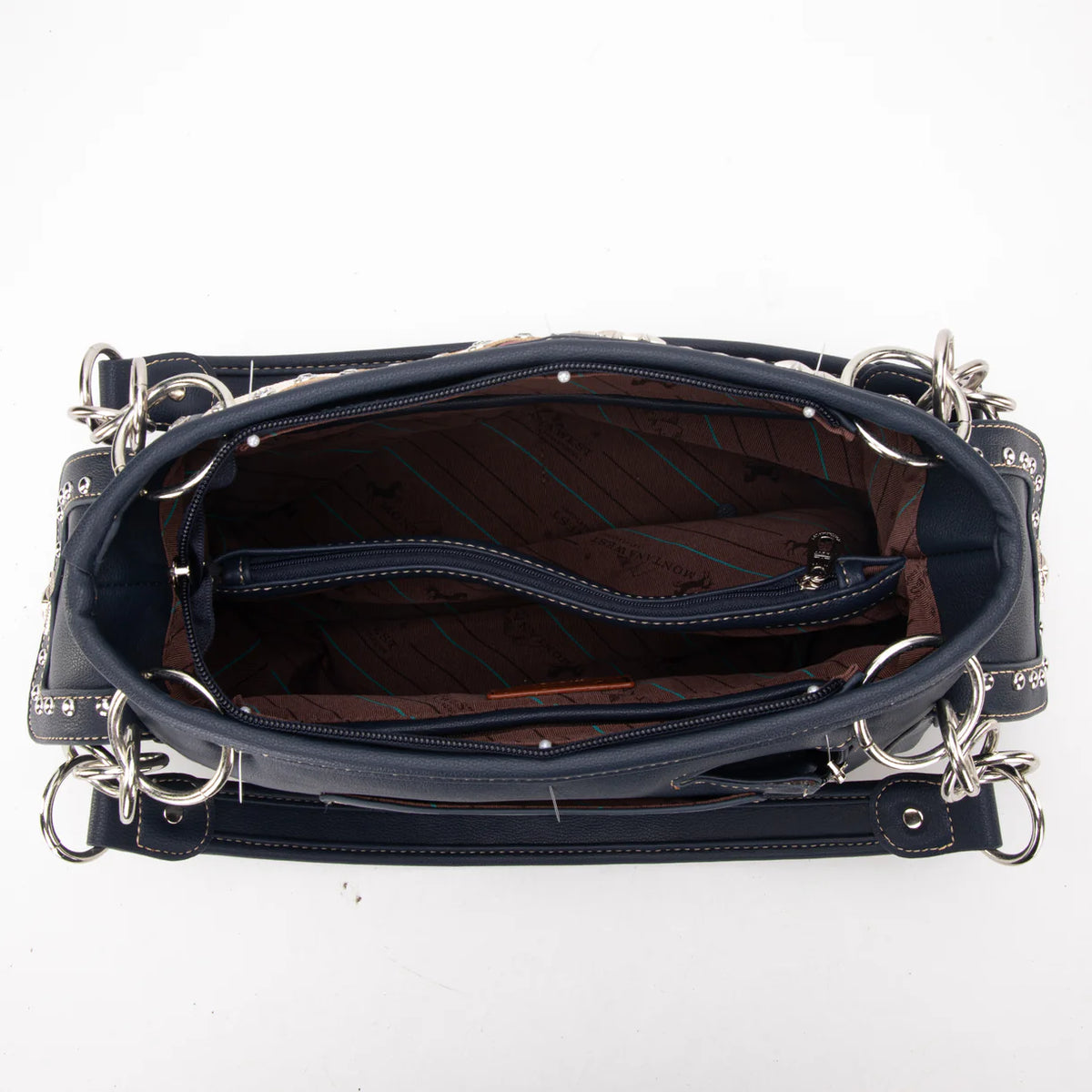 Montana West American Pride Concealed Handgun Collection Satchel - NAVY