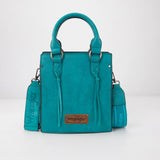 Wrangler North South Mini Tote/Crossbody - Turquoise