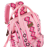 WRANGLER ALLOVER AZTEC PRINTED BACKPACK - PINK