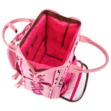 WRANGLER ALLOVER AZTEC PRINTED BACKPACK - PINK