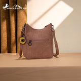 Montana West Embossed Collection Crossbody Bag - Pink