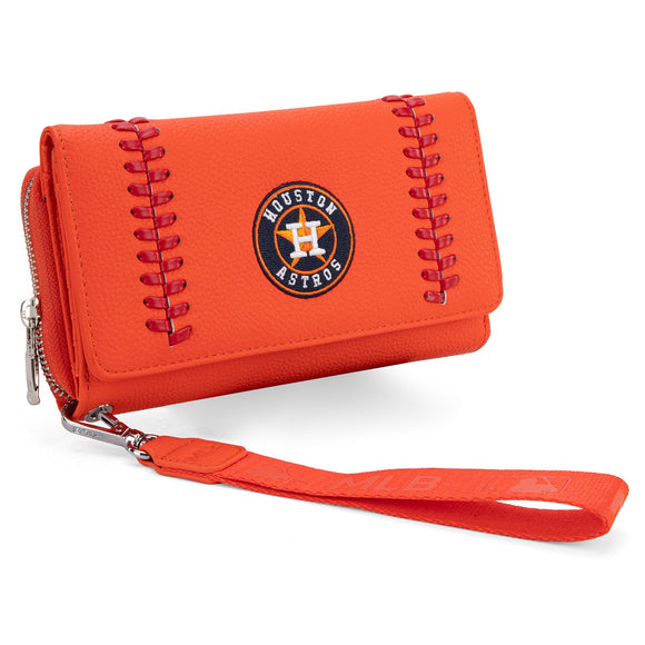 MLB Houston Astros Team Wallet/Wristlet - Orange